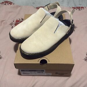 Dr. Martens Carlson Suede Casual Slingback Mules